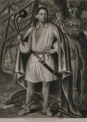 Etow Oh Koam, König der River Nation (1710)